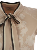 Elisabetta Franchi Floral Jacquard Jumper