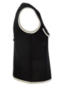 Elisabetta Franchi Sleeveless Mesh Top