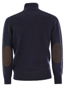 Barbour Cardigan With Zip And Buttons