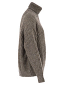 Herno Wool And Alpaca Turtleneck Jumper
