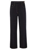 Brunello Cucinelli lösa denimbyxor
