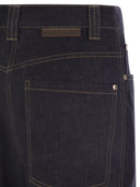 Brunello Cucinelli lösa denimbyxor