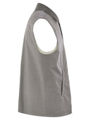 Brunello Cucinelli Sans manche en laine vierge