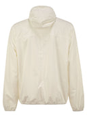 Brunello Cucinelli Membranated Nylon Jacket With Logo And Hood