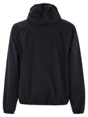 Giacca in nylon a membrana di Brunello Cucinelli con logo e cappuccio