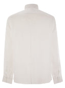 Brunello Cucinelli Easy Fit Linen Shirt With French Collar