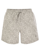 Costume da bagno alla spiaggia di Brunello Cucinelli con paisley