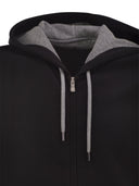 Brunello Cucinelli Felpa S/ Nero