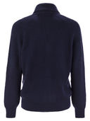 Brunello Cucinelli Button Cotton Rib Cardigan