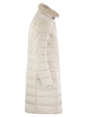 Moo Rer Vetiver S3 Long Down Jacket