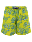 Vilebrequin pływackie szorty z dnem morskim