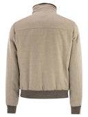 Moorer Bellati LS9 polstret bomberjakke i uld og cashmere