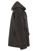 Moorer Monti Gf Technical Field Jacket med aftagelig hætte