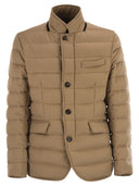 Moorer Zayn Camel Coloured Jacket Style Down Jacket