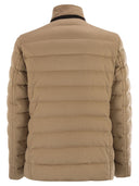 Moorer Zayn Camel Coloured Jacket Style Down Jacket