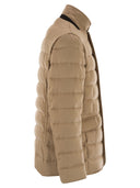 Moorer Zayn Camel Coloured Jacket Style Down Jacket