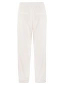 Brunello Cucinelli Track Trousers In Light Cotton Fleece