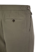 Brunello Cucinelli Twisted Cotton Gabardine -broek