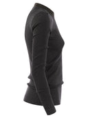Brunello Cucinelli Ribbed Stretch Cotton Jersey
