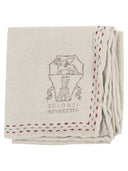 Brunello Cucinelli Silk Clutch Bag With Logo