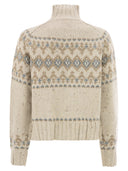 Mc2 Saint Barth Myra Donegal High Neck Jumper