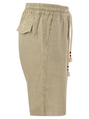 Mc2 Saint Barth Marseille Linen Bermuda Shorts