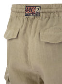 Mc2 Saint Barth Marseille Linen Bermuda Shorts