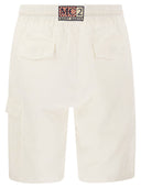 Mc2 Saint Barth Marseille Linen Bermuda Shorts