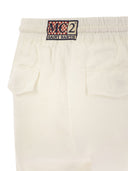 Mc2 Saint Barth Marseille Linen Bermuda Shorts