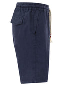 Mc2 Saint Barth Marseille Linen Bermuda Shorts