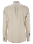 Linen Nelson Barbour e camicia a maniche lunghe in cotone