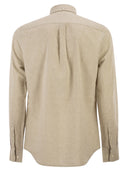 Barbour Nelson Linen And Cotton Long Sleeved Shirt