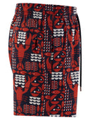 Shorts da spiaggia di vilebrequin con stampa a motivi