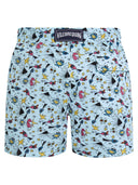Vilebrequin Stretch Recycled Swim Shorts With Marine Fantasy Print