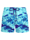 Vilebrequin Swim Shorts With Underwater Seabed Print