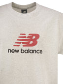 New Balance Cotton T Shirt With Logo
