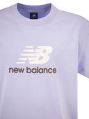 New Balance Cotton T Shirt With Logo