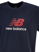 New Balance Cotton T Shirt With Logo