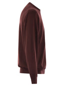 Fedeli Argentina Crew Neck Sweater In Superfine Wool