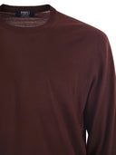 Fedeli Argentina Crew Neck Sweater In Superfine Wool
