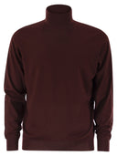 Fedeli Superfine Wool Turtleneck Derby
