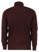 Fedeli Superfine Wool Turtleneck Derby