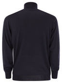 Fedeli Superfine Wool Turtleneck Derby