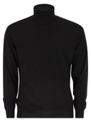 Fedeli Superfine Wool Turtleneck Derby