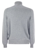 Fedeli Favonio Persia Cashmere Half Zip Sweater