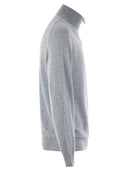 Fedeli Favonio Persia Cashmere Half Zip Sweater