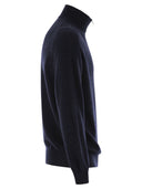 Fedeli Favonio Persia Cashmere Half Zip Sweater