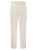 Brunello Cucinelli Leisure Fit Linen Trousers With Darts