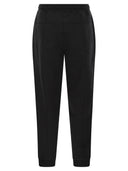 Brunello Cucinelli Techno Cotton Fleece Trousers With Zip On Stretch Bottom, Crete And Piping