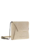 Brunello Cucinelli Bc Duo Suede Clutch Bag With Precious Chain